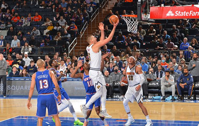  约基奇全能发挥统治内线率掘金轻取国王